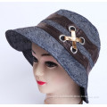 Fashion Design Embroidered Cotton Women's Hat